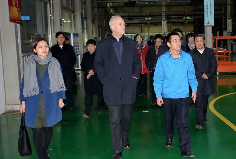 Former German Federal Minister of Defense Rudolf Scharping Visited Senyuan